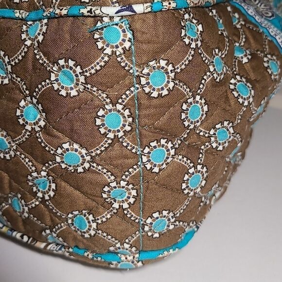 Vera Bradley Reversible Tote in Totally Turquoise - Picture 8 of 9